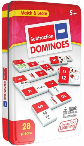 Junior Learning Subtraction Dominoes Educational Action Game
