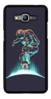 Funda Para Samsung Galaxy Astronauta Luna Skate Patineta