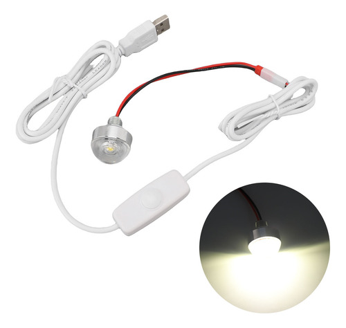 Mini Led Para Showcase, Foco Regulable Alimentado Por Usb