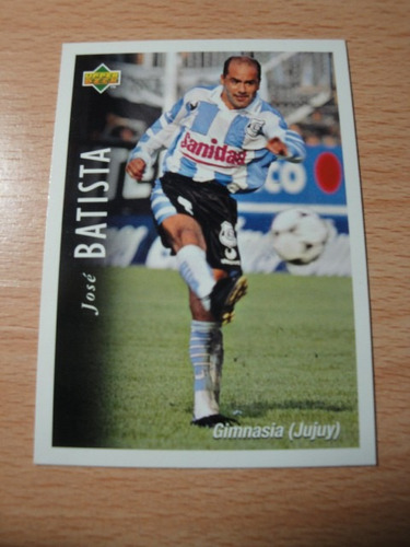 Figuritas Futbol 1995 Trading Card Gimnasia Jujuy Batista