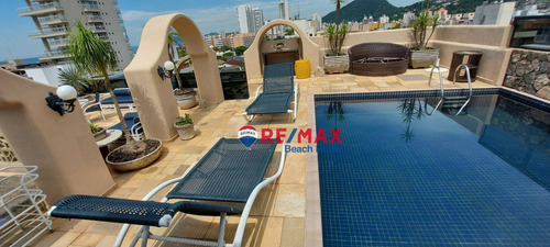 Imagem 19 de 30 de Cobertura À Venda, 450 M² Por R$ 2.000.000,00 - Praia Da Enseada Brunella - Guarujá/sp - Co0279