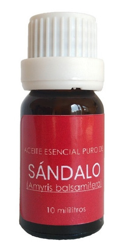 Imagen 1 de 7 de Aceite Esencial Sandalo 10 Ml Aromaterapia Difusores