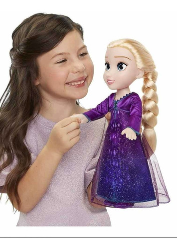 Muñeca Frozen Elsa Canta Ingles