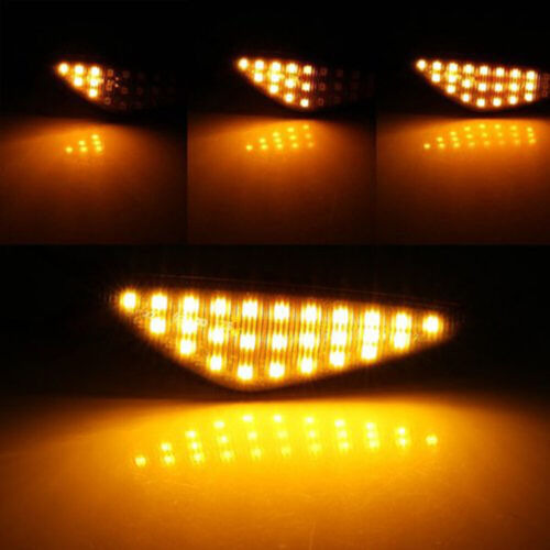 For Bmw X3 X5 X6 Smoked Sequential 54-led Side Marker Si Oad