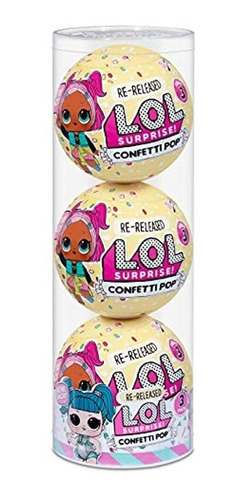 Jajaja. ¡sorpresa! Confetti Pop Paquete De 3 Glamstronaut -