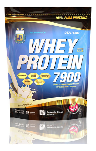 Suplemento En Polvo Gentech 7900 Whey Protein - Sachet X 1kg