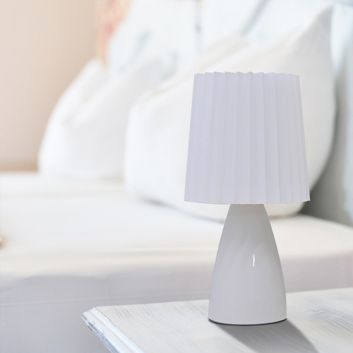 Lámpara De Mesita De Noche H, Lámpara De Mesa Con Control Tá