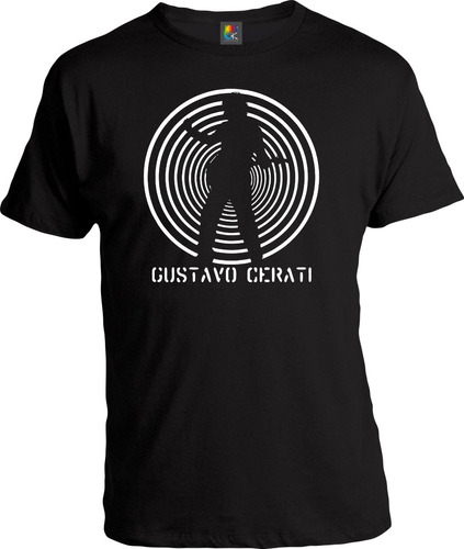 Remera Gustavo Cerati 3 - Ok Creativo