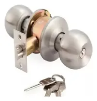Comprar Pomo Chapa Cerradura Dormitorio Baño Bodegas Con Llave