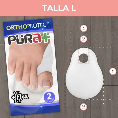 Protector Juanete Ortopedico Pie Pura+ (2 Pares)