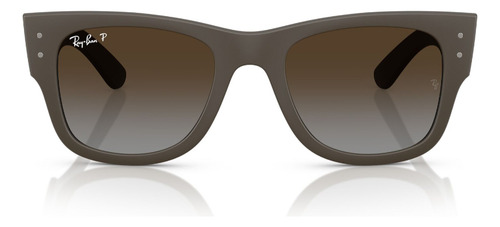 Lentes De Sol Mega Wayfarer Polarizado Ray-ban Rb4840s6124t5
