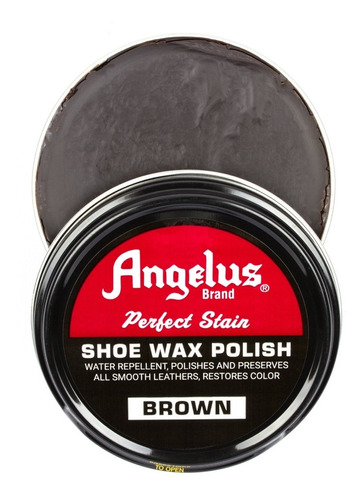 Cera Angelus Brown Para Lustrar Zapatos