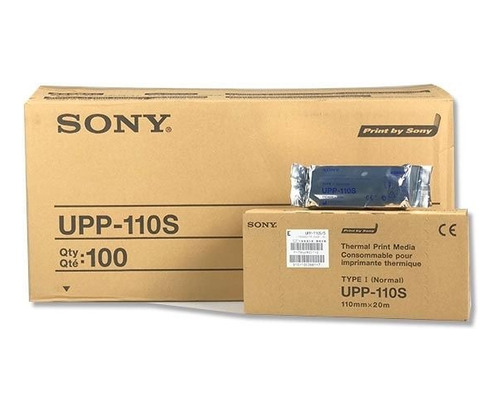 Papel Para Impresora Sony Upp-110s De 110 Mm X 20 M Caja