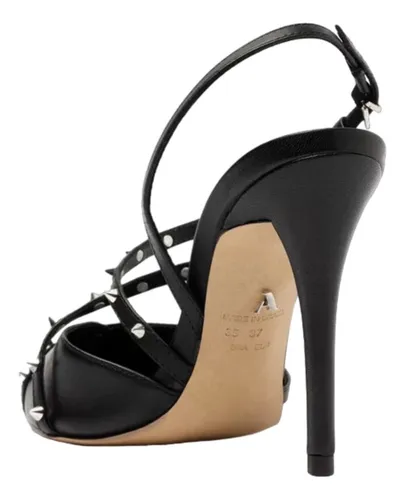 Scarpin com tiras e cheap spikes