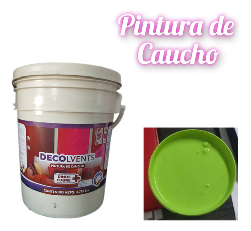 Pintura De Caucho Clase A Color Negro