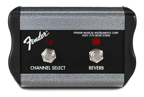 Footswitch Fender De 2 Botones Channel/reverb