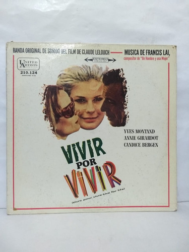 Francis Lai - Vivir Por Vivir - Vinilo - Made In Arg - 12 