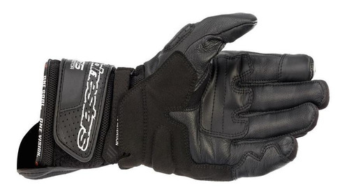 Luva Alpinestars Couro Sp-8 V3 Air Preto Sp8 Speed Pista