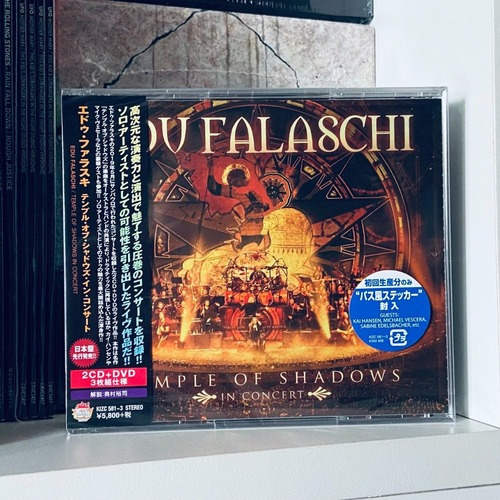 Edu Falaschi Temple Of Shadows In Concert2 Cd 1 Dvd-região 2