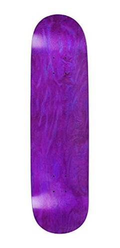 Skate En Blanco Manchado Púrpura 7.75''