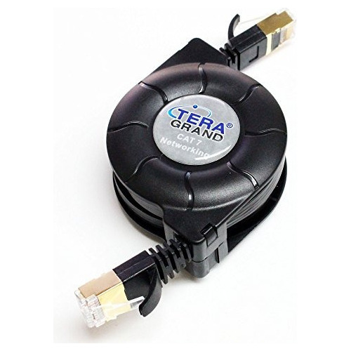 Tera Grand - Cable Retractil Cat-7 10 Gigabit Ethernet Premi