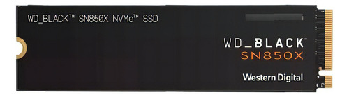 Disco sólido interno Western Digital WDS400T2X0E 4TB negro