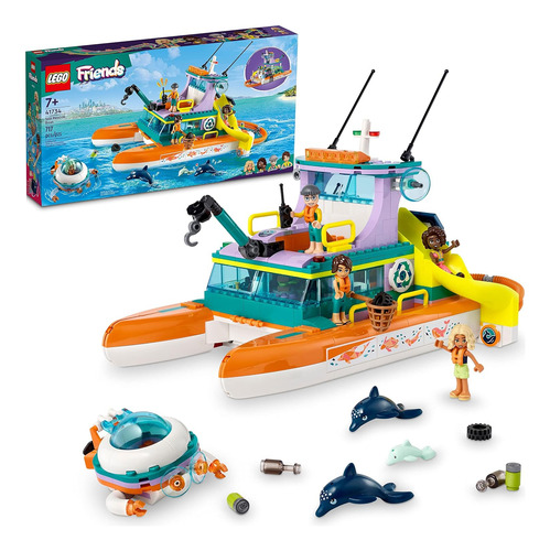 Juego De Juguetes De Construcción Lego Friends Sea Rescue Bo