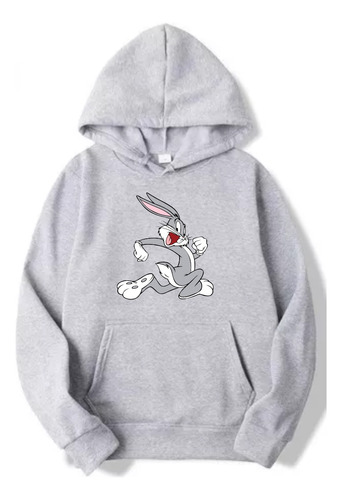 Buzo Canguro Estampado Personalizado Bugs Bunny