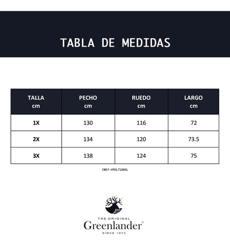 Imagen 4 de 6 de Chaleco Hombre Greenlander Vpol7169xl Tallas Extras Pluma