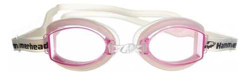 Óculos De Natação Hammerhead Vortex 3.0 Cor Rosa/Transparente