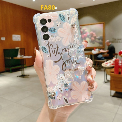 Imagen 4 de 10 de Carcasa Transparente De Protección Con Correa Para Samsung