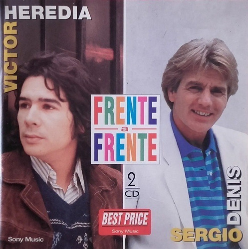 Victor Heredia / Sergio Denis - Frente A Frente - 2 Cd's!! 