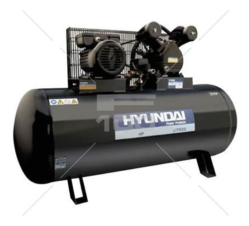 Compresor De Aire A Correa Hyundai Hyac100c 100l 2hp 