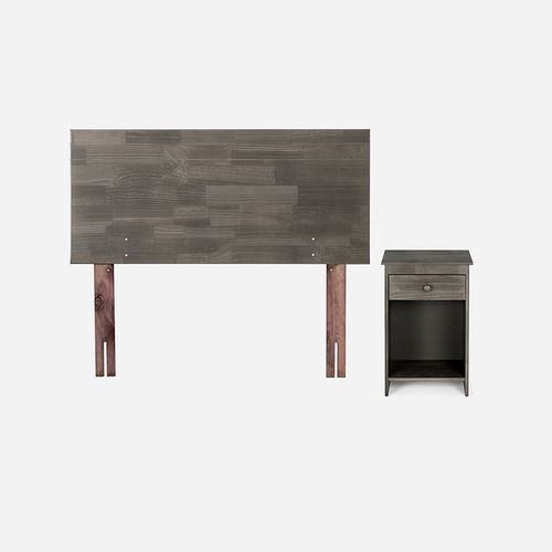 Boxet Ergo T New 1 Plaza 90x200 Cm + Muebles Tabor Grafito