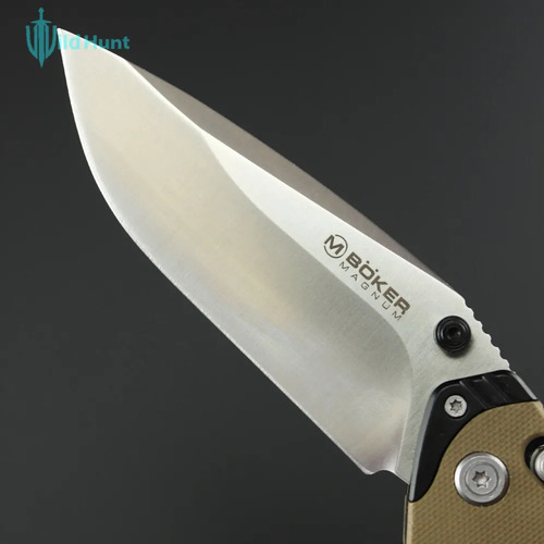 Canivete Boker Magnum 8cr13mov G10 Tan
