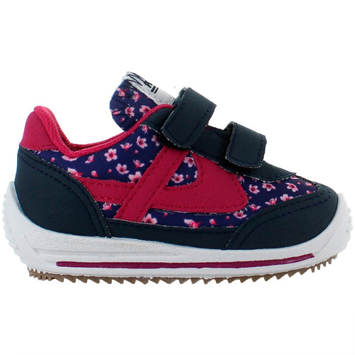 Panam Tenis Casual Moda Confort Textil Azul Niña 81067