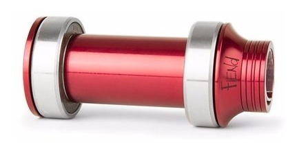 Imagen 2 de 3 de Caja Mid Fiend A Rulemanes Roja 22mm ¡ideal Para Tu Bmx!