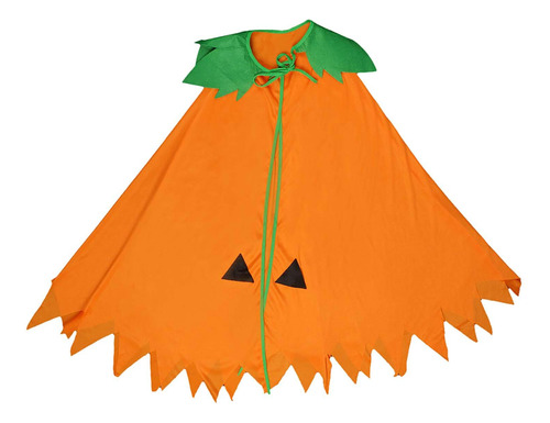 Capa De Calabaza De Halloween Accesorios De Capa De Niños