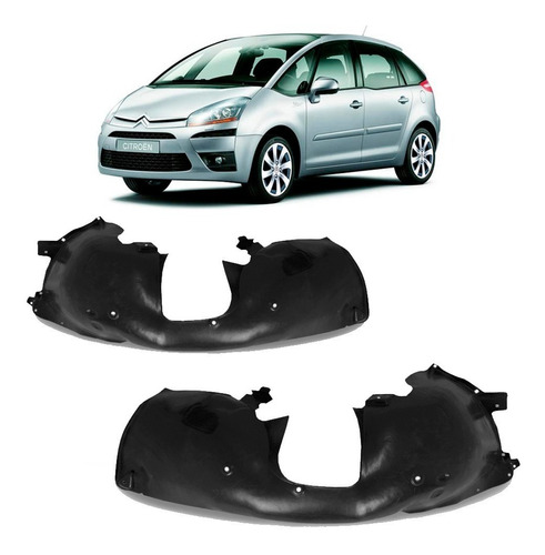 Par Parabarro Dianteiro Citroen C4 Picasso 2008 A 2012.