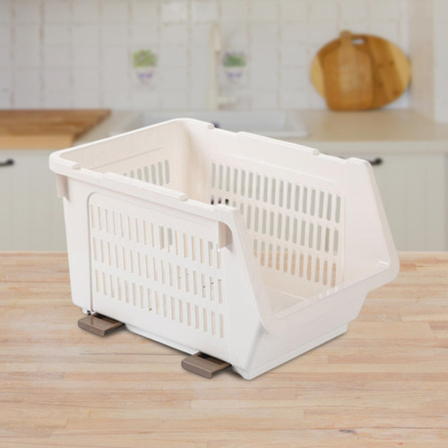 Cesta Apilable Para Almacenamiento De Armarios,
