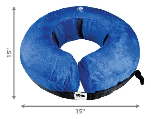 Kong Collar De Recuperación Inflable Perro Large