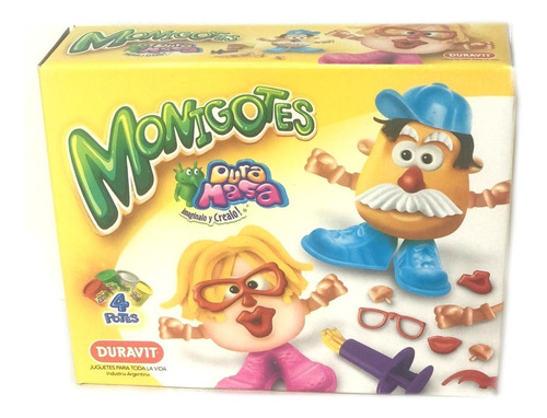 Juego De Masa Duravit Monigotes Art. 731 Planeta Juguete