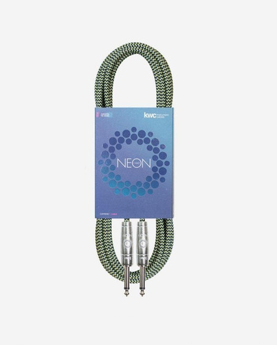 Imagen 2 de 7 de Cable Kwc Neon 105 Plug/plug Mallado 6 Metros - Oddity