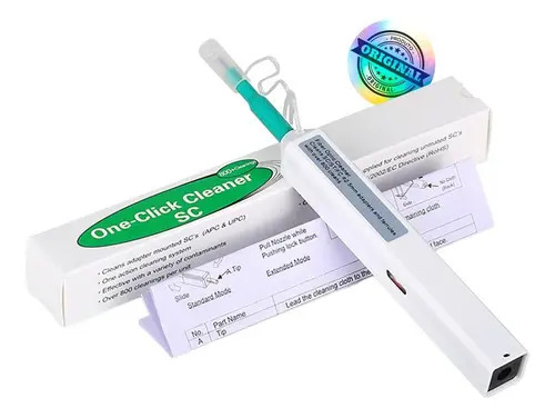 Caneta Para Limpeza De Conectores Ópticos Fibra Optica 2.5mm