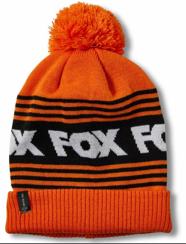 Gorro Lana Fox Frontline Orange Frío Invierno Nuevo