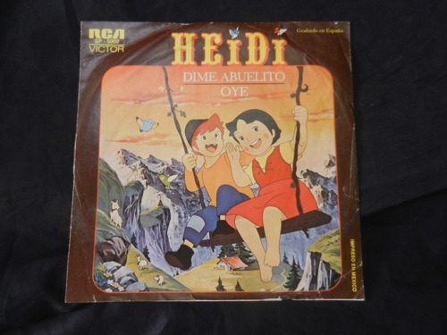 Heidi Lp 7 PuLG Dime Abuelito  Mexico 1978