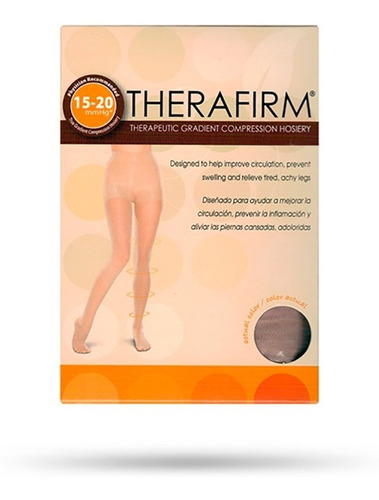 Pantimedias De Compresión Therafirm 15-20 Mmhg Una Pieza