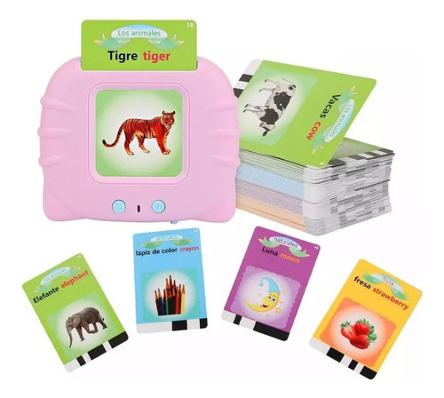 Juguetes Aprendizaje Español Tarjetas Niños 224 Palabras