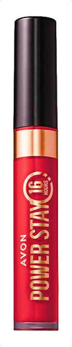 Avon Power Stay Batom Líquido Matte 16h Cor Vermelhaço