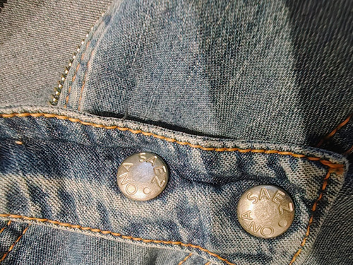 Campera Jean Mujer Ona Saenz (Usado)